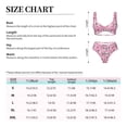 thumbnail image 4 of Kdxio Cartoon Poodle Dog Print Women's 2 Piece High Waisted Wrap Spaghetti Strap Summer Swimsuit Bikini Set-X-Large, 4 of 7