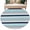 Navy blue, gray, turquoise, variant on Runner Rug 2 x 6 Ft, Blue Grey Striped Washable Non-Slip Floor Mat for Kitchen Hallway/Entryway, Farmhouse Stripes Modern Abstract Art Long Kitchen Runner Area Rugs for Living Room, Low-Profile