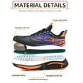 thumbnail image 5 of Steel Toe Shoes for Men Women Lightweight Work Safety Shoes Sneakers Comfortable Safety Toe Sneakers Stylish Colorful Work Shoe, 5 of 7