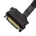 thumbnail image 4 of Cooling Fan Adapter Cable, 15 Pin SATA to 4 x 3 Pin / 4 Pin 12V PC Case Fan Power Adapter Cable to, 4 of 5