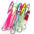 thumbnail image 2 of Señuelo de plantilla inchiku de fondo, 40g, 60g, 80g, Jigging de aguas profundas, Metal, plantilla lenta, faldas de cabeza, anzuelos de pesca de agua dulce y salada, 2 of 5