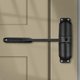 thumbnail image 1 of Safety Spring Door Closer, Adjustable Closing Door Hinge, Converts Hinged Doors to Self-Closing Doors - Black, 1 of 5