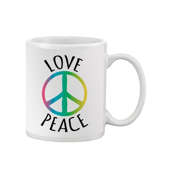 Love And Peace! Mug - SPIdeals Designs,