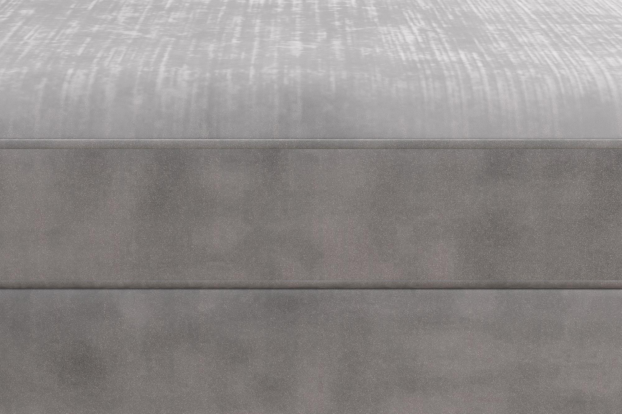 DHP Hartford Storage Ottoman, Light Gray Chenille