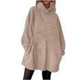 thumbnail image 1 of LOVZFMLL Robes Femmes Décontractées à Capuche avec Poches, 1 of 6