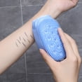thumbnail image 5 of Taicans Double Sided Bath Brush with Dual Texture,4.9 x 3.0 x 2.2 in Exfoliating Back Scrubber for Shower,Foam Body Brush for Gentle & Deep Cleansing,Travel Size, 5 of 6