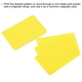 thumbnail image 4 of 50 Pack Blank Cards 20mil ID Cards Blank Credit Cards Yellow, 4 of 6