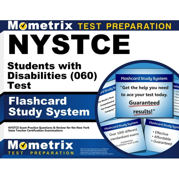 NYSTCE Students with Disabilities (060) Test Flashcard Study System : NYSTCE Exam Practice Questions & Review for the New York State Teacher Certification Examinations (Cards)