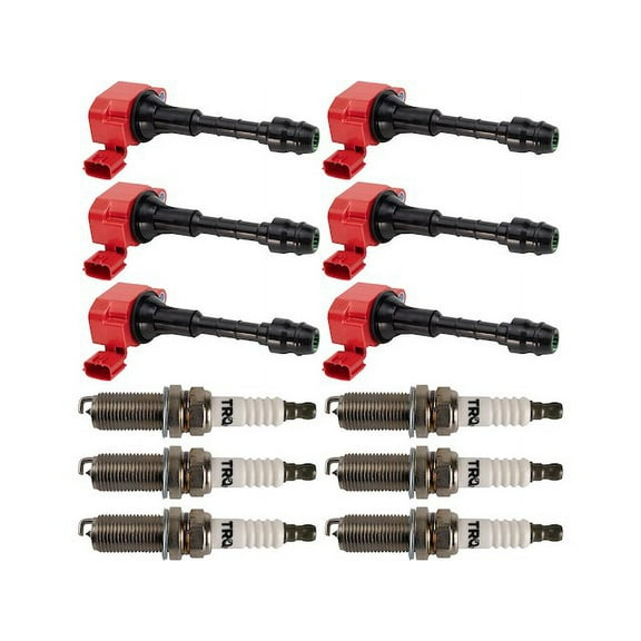 Ignition Coil and Spark Plug Kit 12 Piece - Compatible with 2003 - 2006 Nissan 350Z 2004 2005