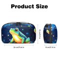 thumbnail image 5 of Frog Waterproof Oxford Fabric USB Organizer Storage Box Charger Phone Case Cell Phone Cord Organizer 5.9x9.44x3.14 in., 5 of 6