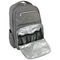 thumbnail image 3 of Hudson Baby Premium Diaper Bag Backpack and Changing Pad, Charcoal, One Size, 3 of 5