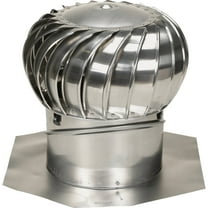 AirVent 12 In. Aluminum Internally Braced Wind Turbine Attic Vent TIBS0000