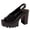 Black Sandals for Women, variant on hopeusnice Women's Sandal Plus Size Available Height Increasing Thick Sole Comfortable Wear Suitable For Spring Summer And Fall Beige 36