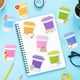 thumbnail image 3 of Sticky Notes, diseño de taza de café Xqumoi Teacher, paquete de 30, 3 of 4