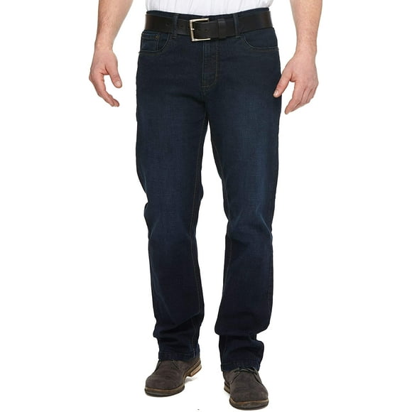 Urban Star Mens Jeans Relaxed Fit Straight Leg Stretch Jeans for Men
