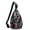 Red Flowers, variant on Duryarhall Women's Sling Crossbody bag Casual Daypack Outdoor Travel Hiking Backpack for Cycling Walking Dog Hiking
