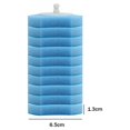 thumbnail image 3 of Cabezales de repuesto desechables para escobillas de baño Suministros de limpieza para el hogar (10 piezas azul), 3 of 5
