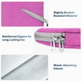 thumbnail image 6 of Aisboks 13-15'' Laptop Case for MacBook Pro 16 Laptops,Fuchsia Slim & Lightweight 15.6'' Laptop Sleeve with Soft Padded Lining, Stylish Computer Carrying Bag for Women, 6 of 8