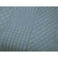 thumbnail image 3 of Chezmoi Collection Motley 2-Piece Geometric Embroidered Patchwork Pre-Washed Cotton Quilt Set, 3 of 8