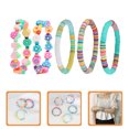 thumbnail image 3 of 5pcs Summer Bracelets Fruit Flower Bracelet Set Stack Clay Bead Bracelet Jewelry, 3 of 8