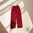 thumbnail image 5 of Spider Hero Halloween Pants Women's Fleece Pajama Pants Warm Winter Flannel Lounge Bottoms Cartoon Spider Hero Graphic Sleepwear Cozy Soft Thermal PJ Trousers with Pockets Relaxed Fit, Red, XXL, 5 of 9
