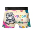 thumbnail image 2 of Welcome to Scottish Fold Classroom Teacher Dog Mom All Over Print Boxer Briefs Underwear for Men Dad Cat Lover Kitten Owner Gifts - 02015, 2 of 6