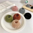 thumbnail image 3 of Linyer Female Birdnest Hairclip Decoration High Ponytail Fixed Grab Clip Hairband Claw Headwear Hair Styling Accessory for Working Khaki, 3 of 7