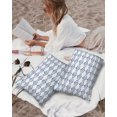 thumbnail image 5 of Waterproof Outdoor Throw Pillows with Inserts 12"x20", Ocean Blue Fish Soft Decorative Pillowcases for Couch Bedroom, Summer Fishing Coastal Nautical Simple Pillow Covers for Sofa Living Room, 5 of 8
