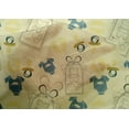 thumbnail image 4 of oneOone Cotton Silk Light Yellow Fabric Clothes|Footprint & Baby Feeder Kids Fabric For Sewing Printed Craft Fabric By The Yard 42 Inch Wide, 4 of 4