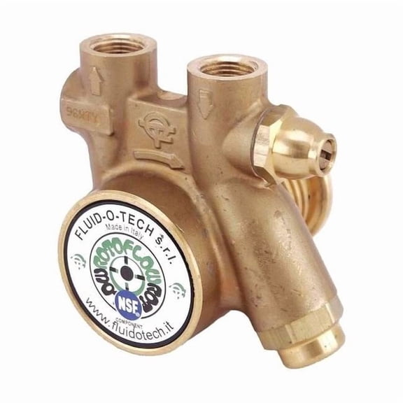 Fluid-O-Tech Rotary Vane Pump,240 psi,1.6 gpm PB0301ANCNN0000