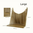thumbnail image 3 of Wall Folding Table Solid Wood - Fold Down Laundry Desk, Wall Mounted Drop Leaf Table for Small Space, Office, Laundry Room, Kitchen ​, 3 of 6