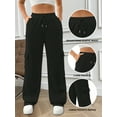 thumbnail image 4 of SWQZVT Womens Cargo Sweatpants Baggy High Waisted Joggers Sweat Pants Athletic Pants with Pockets, 4 of 9