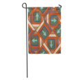 thumbnail image 1 of NUDECOR Accent Abstract Pattern Arrows on Button Boho Bottom Cranky Download Garden Flag Decorative Flag House Banner 28x40 inch, 1 of 2
