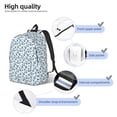 thumbnail image 3 of Balery Nautical Theme Anchors Mochila Clásica Impresa Básica para Viaje, Mochila Escolar Resistente al Agua, Mochila de Lona con Correas Ajustables-Medium, 3 of 5