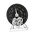 thumbnail image 5 of CarpNettore Perpetual Calendar Reusable Creative for Living Room Office Decor Decoration Black Sliver, 5 of 9