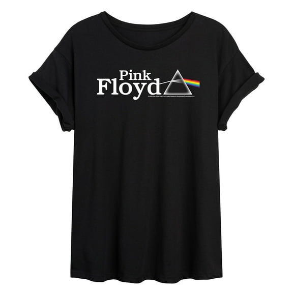 Pink Floyd - Dark Side  - Women's Oversized Graphic T-Shirt