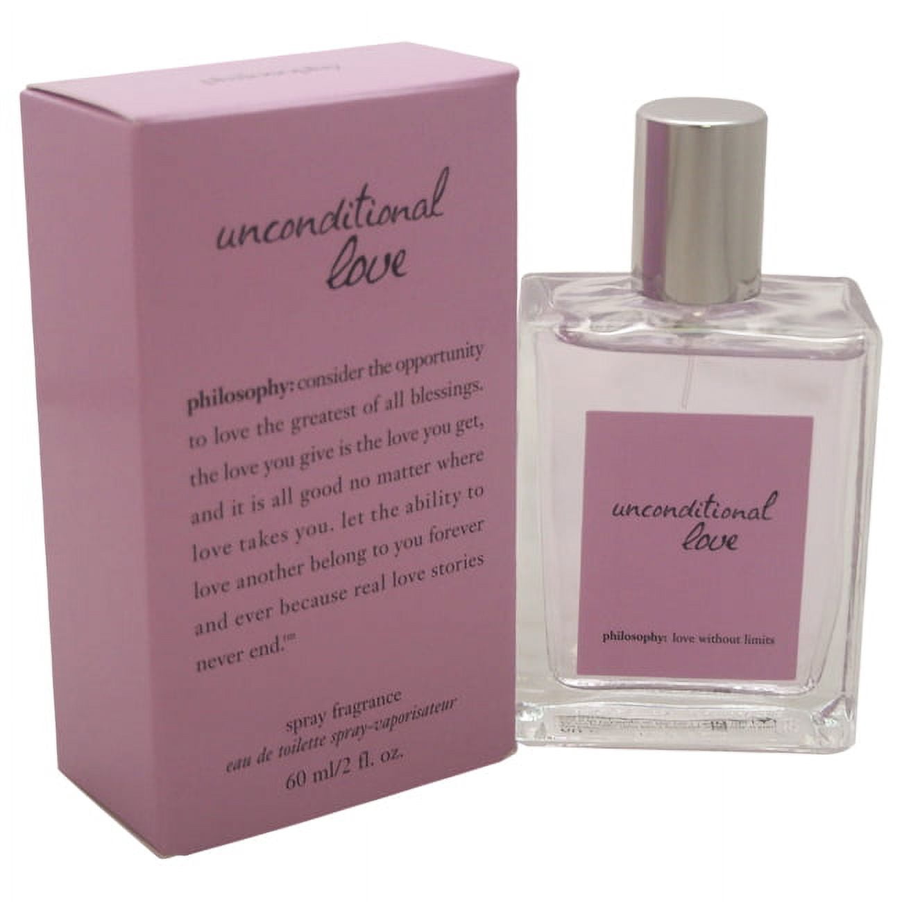 Philosophy Unconditional Love Eau De Toilette Perfume for Women, 2 oz