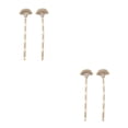 thumbnail image 3 of Palillos de pelo Vintage Jumpingount Bronce antiguo 2piezas, 3 of 6