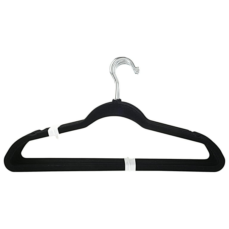 Better Homes & Gardens Non-Slip Velvet Clothing Hangers, 30 Pack, Beige,  Space Saving 