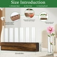 thumbnail image 3 of Plant Propagation Stations Glass Vase Station, Tabletop and Wall Hanging Glass Planter Propagation Vase with 6 Glass Test Tubes for Propagating Hydroponic Plants Home Office Decor, 3 of 11
