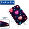 thumbnail image 4 of Valentine's Day Soft and Furry Printed Car Armrest Cover Pad - 12.5x8.2 Inch Comfortable Armrest Cover for Car, 4 of 6