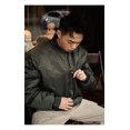 thumbnail image 4 of DAFEILI Military MA1 Nylon Padded Windproof Winter White Men Bomber Jacket Quilted Flight Jacket Unisex, 4 of 5