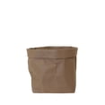 thumbnail image 1 of Sac de Rangement pour Papier Lavable; Fond Carré; Marron Chocolat, 1 of 2