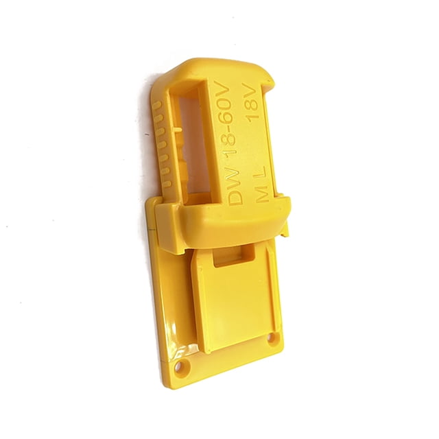 Kenally Soporte de portátil preperforado herramienta de plástico soporte fijo garaje interior ranuras de almacenamiento reemplazo para Herramientas eléctricas Amarillo Kenally TO008472-03
