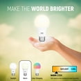 thumbnail image 5 of Regal LED Light Bulb A19 800-Lumen, 9-Watt (60-Watt Equivalent), E26 Base, Non-Dimmable (Warm (2700K), Pack of 4 Light Bulbs, 5 of 6