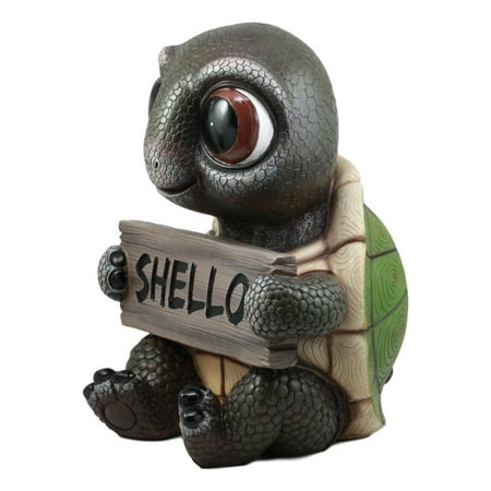 resin turtle statue