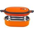 thumbnail image 1 of ERSAN-1 Layer Portable Stackable Supper Dinner Lunch Box,Stainless Steel Insulated Food Storage Box Food Warmer Bento Box Hot Food Lunch Containers, 1 of 4
