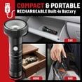 thumbnail image 5 of Bell+Howell TacLight Max LED 500 Lumens Tactical Flashlight, 3 Pack, 5 of 9