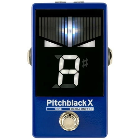 Korg Pitchblack X Limited Edition Chromatic Pedal Tuner, Blue