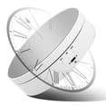 thumbnail image 3 of Rotating Display Stand Electric 3 Speed Level 360 Degree Rotating Turntable for Jewelry Short Video White with Mirror Surface, 3 of 7